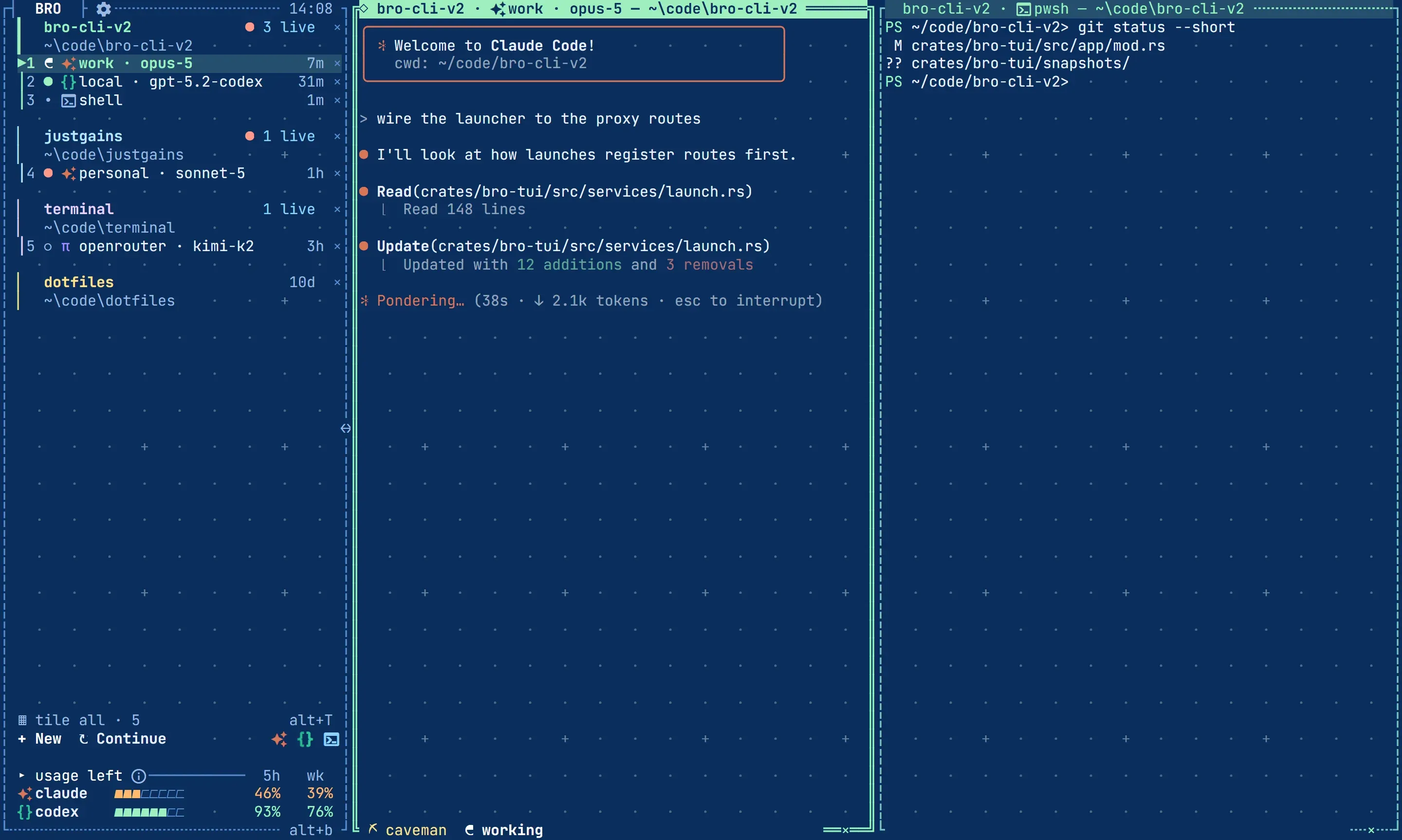 bro in the blueprint theme
