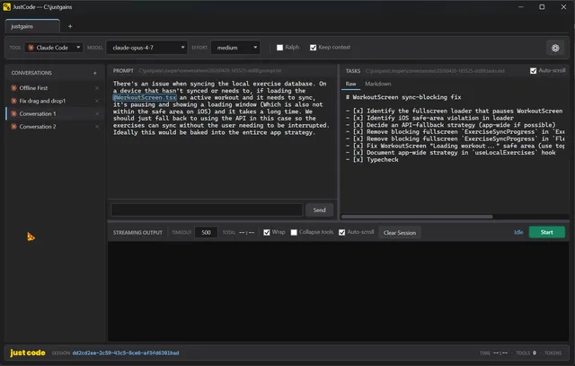Looper desktop app
